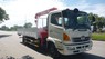 Xe chuyên dùng Xe tải cẩu 2017 - Xe tải cẩu HINO - tải 4,6 tấn - thùng dài 6,2m - cẩu Unic 3 tấn 4 khúc