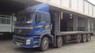 Thaco AUMAN C34 2015 - Bán xe tải nâng đầu, chở máy công trình 5 chân Auman C34
