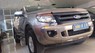 Ford Ranger XLT 4x4MT 2014 - Bán Ford Ranger XLT 4x4MT năm 2014, màu nâu 