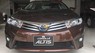 Toyota Corolla altis 1.8 CVT 2017 - Bán Toyota Corolla altis 1.8 CVT năm 2017, màu nâu, 707 triệu