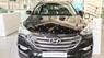 Hyundai Santa Fe  CRDI 4WD 2.2 AT  2017 - Bán Hyundai Santa Fe CRDi 4WD đời 2017, màu đen