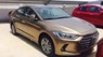 Hyundai Elantra 1.6 MT 2017 - Bán ô tô Hyundai Elantra 1.6 MT 2017, màu vàng cát. Ưu đãi lên đến 50 triệu tiền mặt. LH Hương: 0902.608.293