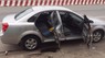 Daewoo Lacetti 1.6MT 2013 - Bán Daewoo Lacetti 1.6MT năm 2013, màu bạc