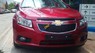 Chevrolet Cruze LT 1.6MT 2017 - Cần bán Chevrolet Cruze LT 1.6MT năm 2017, màu đỏ, 589tr