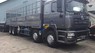 Xe tải 10000kg Shacman 2015 - Bán ô tô xe tải Shacman năm 2015, màu xám, nhập khẩu