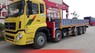 Xe chuyên dùng Xe tải cẩu 2017 - Cty chuyên phân phối xe tải cẩu Dongfeng 4 chân L315 gắn cẩu Unic 8t 10t tại TP.HCM