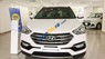 Hyundai Santa Fe  4WD  2017 - Bán Hyundai Santa Fe 4WD đời 2017, màu trắng, giá tốt