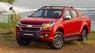 Chevrolet Colorado LT 2.5 2017 - Bán Chevrolet Colorado LT 2.5 sản xuất 2017, màu đỏ, nhập khẩu, giá chỉ 621 triệu