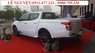 Mitsubishi Triton   2018 - Bán Mitsubishi Triton góp 80% xe, màu trắng, nhập khẩu, LH Lê Nguyệt 0911477123