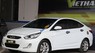 Hyundai Accent  1.4AT 2013 - Bán Hyundai Accent Hatchback 1.4AT 2013, trắng, xe nhập, giá chỉ 446 triệu
