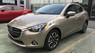 Mazda 2 1.5L AT   2018 - Bán xe Mazda 2 1.5L AT Sedan đời 2018 màu vàng đồng, giá ưu đãi 529tr chỉ có ở Mazda Cộng Hòa