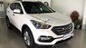 Hyundai Santa Fe CRDI  2017 - Cần bán xe Hyundai Santa Fe CRDI sản xuất năm 2017, màu trắng, giá tốt