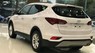 Hyundai Santa Fe 2.4l 2017 - Hyundai Santa Fe trắng, giám sốc 230 triệu chỉ trong tháng 11