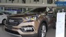 Hyundai Santa Fe 2.4L 4WD 2017 - Bán Hyundai Santa Fe 2.4L 4WD đời 2017, màu nâu, giá tốt