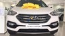 Hyundai Santa Fe 2.2L 4WD 2017 - Bán Hyundai Santa Fe 2.2L 4WD đời 2017, màu trắng, giá tốt