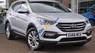 Hyundai Santa Fe   2017 - Bán Hyundai Santa Fe sản xuất năm 2017, màu bạc