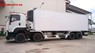 Xe tải Trên 10 tấn 2017 - Isuzu 4 chân FV330 17.9 tấn đóng đông lạnh, chất lượng 
