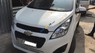 Chevrolet Spark LS 2015 - Cần bán Chevrolet Spark LS năm 2015, màu trắng, giá thương lượng, hợp kinh doanh uber grab