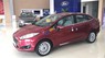 Ford Fiesta 1.5AT Titanium   2018 - Bán Ford Fiesta 1.5 Titanium Sedan năm 2018, màu đỏ mận, hỗ trợ giá tốt. L/H 0907782222