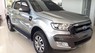 Ford Ranger Wildtrak 3.2AT 2 cầu 2018 - Cần bán Ford Ranger Wildtrak 3.2AT 2 cầu đời 2018, màu bạc, nhập khẩu Thái