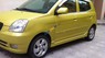 Kia Picanto 1.1 AT 2007 - Cần bán lại xe Kia Picanto 1.1 AT đời 2007, màu vàng, xe nhập  