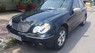 Mercedes-Benz C class C200 Kompressor MT 2002 - Cần bán xe Mercedes C200 Kompressor MT đời 2002, màu đen xe gia đình, 195tr