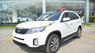 Kia Sorento GAT 2018 - Bán ô tô Kia Sorento GAT 2018, màu trắng, giá 799tr, hỗ trợ trả góp lãi suất 7,5%