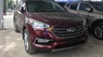 Hyundai Santa Fe 2.2 2018 - Hyundai Giải Phóng- Hyundai Santa Fe full xăng 2.2 đời 2018, màu đỏ, giao xe ngay