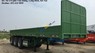 Xe tải 10000kg 2016 - Đầu kéo, rơ mooc 3 trục, khung xương, sàn phẳng, thành lửng, khung mui 32-33 tấn 2017-2018