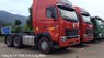 Xe tải 10000kg 2016 - Đầu kéo, rơ mooc 3 trục, khung xương, sàn phẳng, thành lửng, khung mui 32-33 tấn 2017-2018