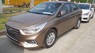 Hyundai Accent 1.4L AT    2018 - Hyundai Accent 1.4L AT tiêu chuẩn 2018, màu vàng cát, xe giao ngay giá tốt