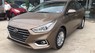 Hyundai Accent 1.4L AT    2018 - Hyundai Accent 1.4L AT tiêu chuẩn 2018, màu vàng cát, xe giao ngay giá tốt