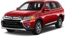 Mitsubishi Outlander  2.4 CVT 2017 - Bán ô tô Mitsubishi Outlander 2.4 CVT năm sản xuất 2017, màu đỏ, nhập khẩu