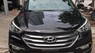 Hyundai Santa Fe 2.2L 4WD 2016 - Bán xe Hyundai Santa Fe 2.2L 4WD 2016, màu đen, biển TP siêu mới