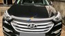 Hyundai Santa Fe 2.4AT 2017 - Cần bán Hyundai Santa Fe 2.4AT năm sản xuất 2017, màu đen, nhập khẩu nguyên chiếc