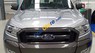 Ford Ranger Wildtrak 3.2  2017 - Cần bán Ford Ranger Wildtrak 3.2 sản xuất 2017, màu bạc, nhập khẩu, giá tốt