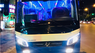 Thaco 2018 - Giá bán xe 47 chỗ Thaco máy lớn 375 phiên bản 2019. TV, tủ lạnh, thắng từ, mâm nhôm, Euro IV, Sơn màu theo yêu cầu