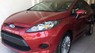 Ford Fiesta 1.6 AT 2011 - Cần bán lại xe Ford Fiesta 1.6 AT sản xuất 2011, màu đỏ như mới