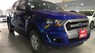 Ford Ranger XLS 4X2 MT 2016 - Cần bán Ford Ranger XLS 4X2 MT sản xuất năm 2016, màu xanh lam, xe nhập
