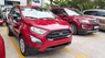 Ford EcoSport Ambiente 2018 - Bán Ford EcoSport Ambiente AT sản xuất 2018, màu đỏ chỉ với 100tr