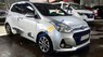 Hyundai Grand i10   1.2 AT HB  2017 - Bán Hyundai Grand i10 1.2 AT HB sản xuất năm 2017, màu bạc, giá 428tr