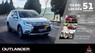 Mitsubishi Outlander 2.0CVT 2018 - Cần bán Mitsubishi Outlander CVT năm 2018, màu trắng, giá 808tr