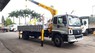 Thaco AUMAN C160 2018 - Bán xe tải cẩu Thaco Auman C160 tại Hải Phòng