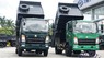 Xe tải 5 tấn - dưới 10 tấn 2017 - Bán xe ben Howo 6T5, thùng 5 khối, hỗ trợ trả góp lãi suất thấp