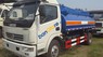 Xe tải 2,5 tấn - dưới 5 tấn 2015 - Bán xe chở xăng dầu Dongfeng 7 khối, màu trắng, nhập khẩu