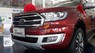 Ford Everest Titanium + 2.0L 4x2 AT 2018 - An Đô xe giao ngay Ford Everest 2.0 Titanium 2018, màu đỏ, xe nhập - LH 0978212288
