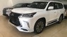 Lexus LX 570 2018 - Bán Lexus LX570 Super Sport S 2019 Trung Đông trắng, nội thất nâu da bò mới 100%