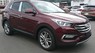 Hyundai Santa Fe 2.4AT 2018 - Cần bán xe Hyundai Santa Fe 2.4AT đời 2018, màu đỏ đô giao ngay trả góp 90%