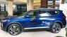 Hyundai Santa Fe   2018 - Cần bán xe Hyundai Santa Fe sản xuất 2018, màu xanh lam giá cạnh tranh