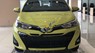 Toyota Yaris 1.5G CVT 2018 - Bán xe Toyota Yaris 1.5G CVT năm sản xuất 2018, màu vàng, nhập khẩu, giá tốt